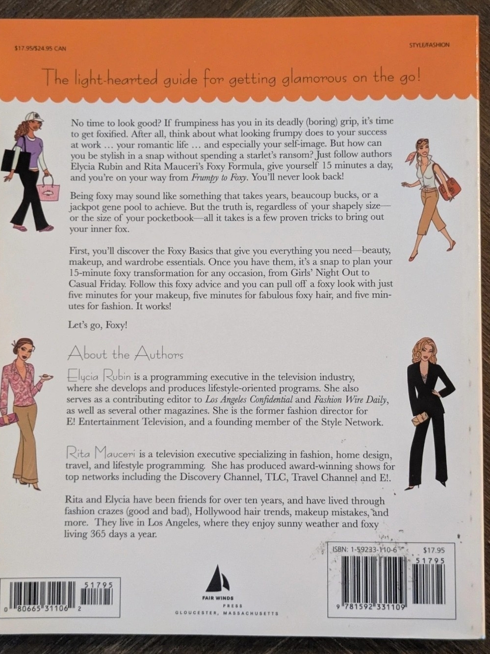 Frumpy to Foxy in 15 Minutes Flat: Style Advice for Every Woman Paperback Book - Picture 2 of 3